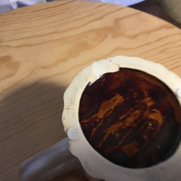 Glazed Stoneware Pottery Christmas Cardinals 3D Coffee Mug - Picture 5 of 10